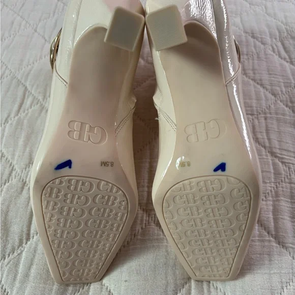 Giani Bini Cream Ankle Booties Sz 8.5 NWOT | Giani Bini Ankle Booties | Booties- - Picture 6 of 7